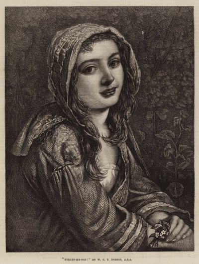 忘れな草！ 作： William Dobson